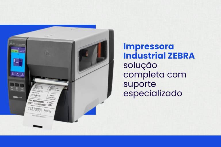 Impressora industrial Zebra para locação