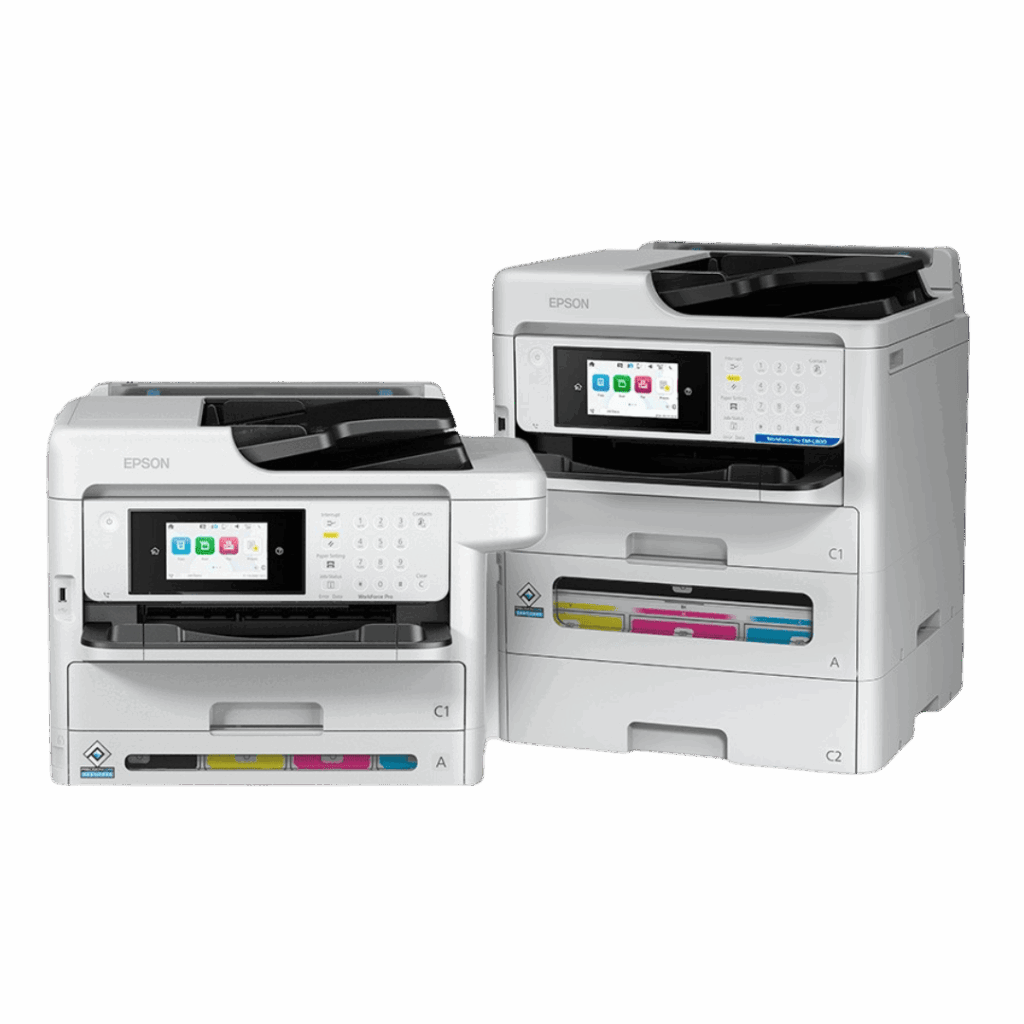 Linha Epson WorkForce Pro de impressoras profissionais para escritórios em Uberlândia - soluções completas em locação, venda e manutenção pela MarqueSys