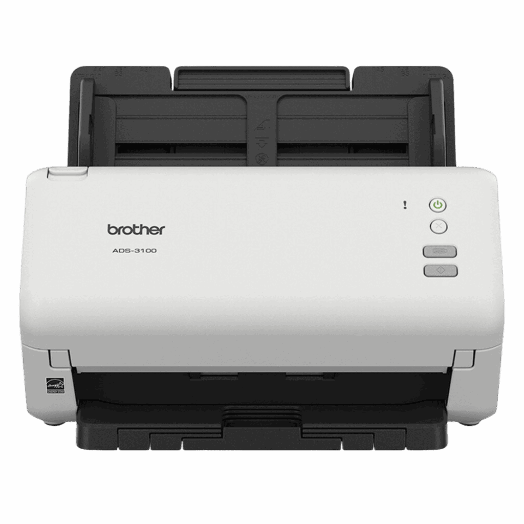 Scanner Brother ADS-3100 para locação e venda em Uberlândia - Digitalizador compacto com alimentador automático de documentos