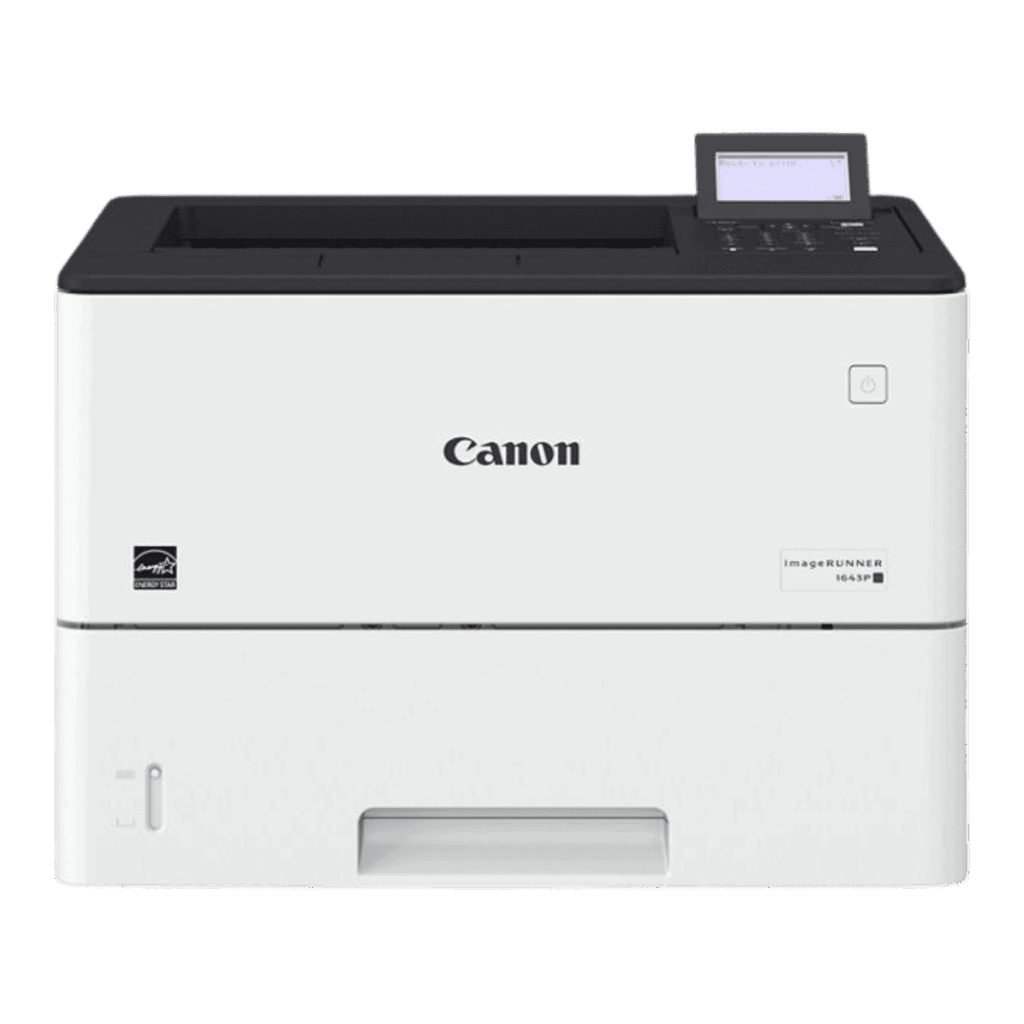 Impressora multifuncional Canon iR1643P para escritórios - impressão, cópia e digitalização em um só equipamento. Locação e venda com suporte técnico em Uberlândia