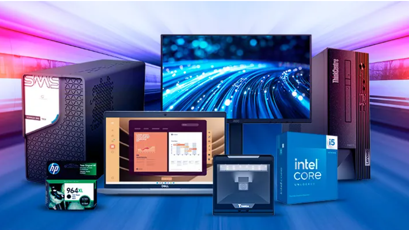 Venda de suprimentos e acessórios de informática com entrega rápida