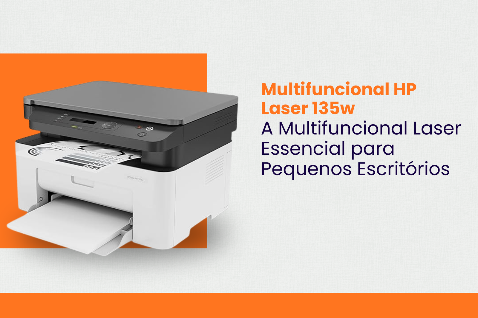 Impressora Multifuncional HP LaserJet Pro MFP M135w para venda e locação em Uberlândia – MarqueSys
