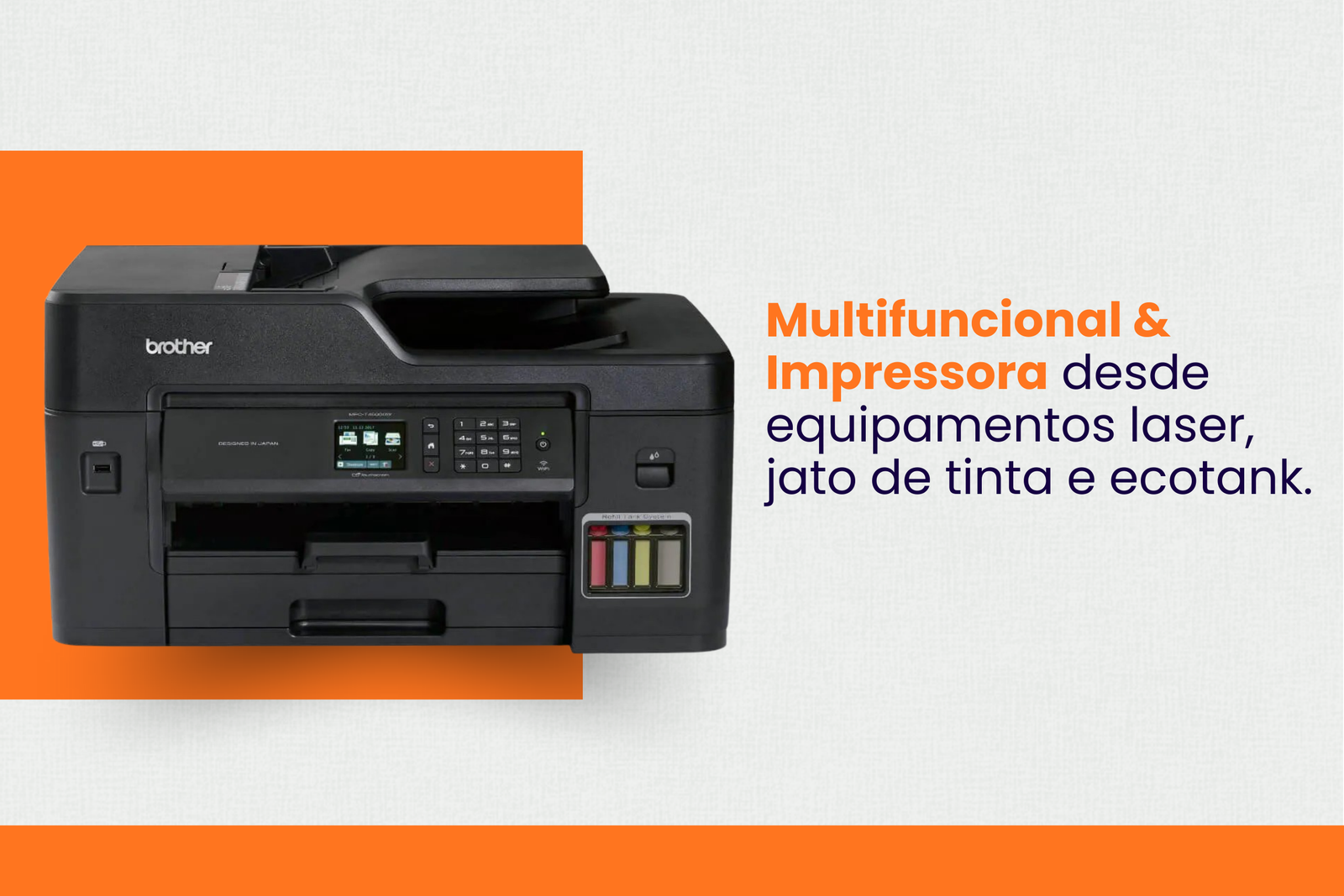 Venda de impressoras multifuncionais de alta performance com condições para CNPJ