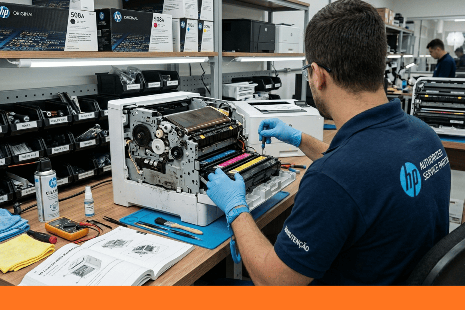 Manutenção de impressoras laser multimarcas em Uberlândia - MarqueSys